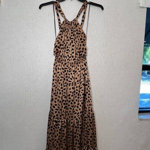 SEEK THE LABEL CHEETAH PRINT DRESS/ SIZE: MEDIUM